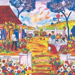 Napkins Portchie - Lunch in the Garden