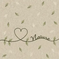 Servietten - Love of nature - 100% Recycling