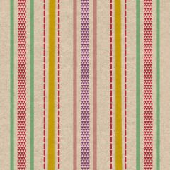 Servietten - Bunte Streifen - 100% Recycling