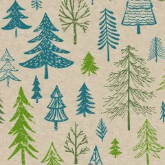Napkins - Into the woods - 100% of recycling