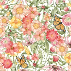 Servietten - Sonnenbeschienene Blüten