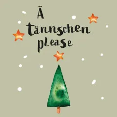 Servietten - Ä tännschen please