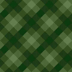 Servietten - Tartan grün