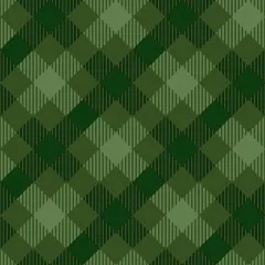 Napkins - Tartan green