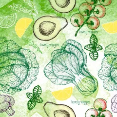 Servietten - Veggie Mix Servietten - Veggie Mix