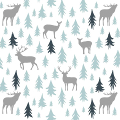 Servietten - Weihnachtswald