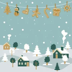 Servietten - Winterberg