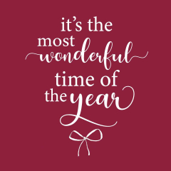 Servietten - Wonderful time