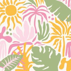 Servietten - Wüstenoase