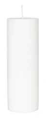 Stumpenkerze - Weiß 20cm - 1 Stück - 60h