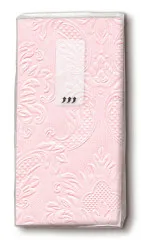 Handkerchiefs - Moments ornament soft pink