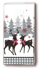 Taschentücher - Hirsche verliebt