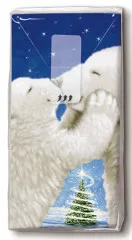 Handkerchiefs - Polar bear kiss