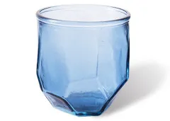Tealight glass - Nordic steel-blue