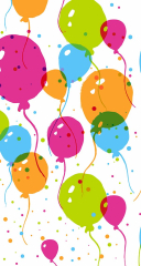 Tischdecke - Luftballons