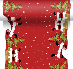 Dunicel Tischläufer - Stimmnung von Santas