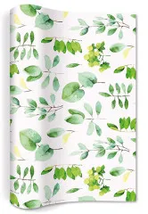 Vlies Tischläufer - Frische Blätter Vlies Tischläufer - Frische Blätter