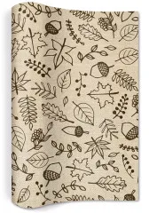 Tischläufer aus Flachs - Herbst Tischläufer aus Flachs - Herbst