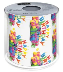 Toilettenpapier - Geburtstag
