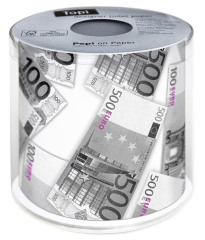 Toilettenpapier - Euroscheine Geldscheine