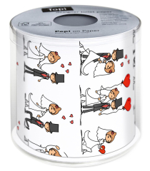 Toilettenpapier - Hochzeitstag