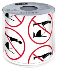 Toilettenpapier - Bitte setzen Toilettenpapier - Bitte setzen
