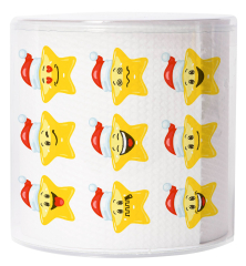 Toilettenpapier - Sterne