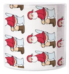 Toilettenpapier - Weihnachtsmann erwischt