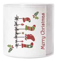 Toilettenpapier - Weihnachtssocken