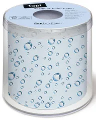 Toilettenpapier - Wassertropfen Toilettenpapier - Wassertropfen