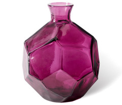 Glass vase - Nordic berry big