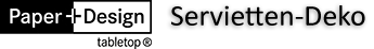 Servietten-Deko Logo
