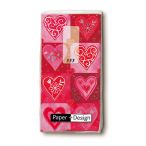 Handkerchiefs - Filigree hearts