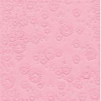 Servietten mit Prägung - Moments Uni rose