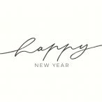 Cocktail napkins - Fresh New Year