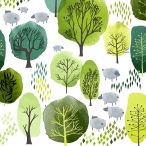 Cocktail napkins - In the hills