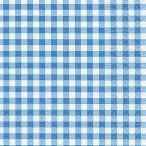 Cocktail napkins - New Vichy blue