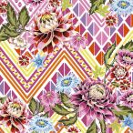 Cocktail napkins - Mexican flowers