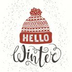 Cocktail napkins - Winter Greetings