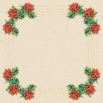 Slip cover - Christmas flower