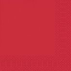 Napkins - Uni red