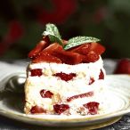 Servietten - Erdbeerkuchen