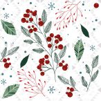 Napkins - Festive florals