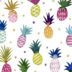 Napkins embossed - Pineapple Fun