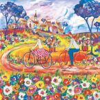 Napkins Portchie - Flowers for Aunt Julieta