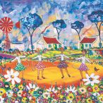 Napkins Portchie  - The Hula Hoop Girls