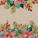 Napkins - Floral joy - 100% of recycling