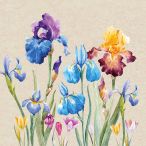 Napkins - Iris - 100% of recycling