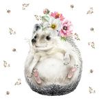 Napkins - Sweet Hedgehog