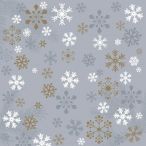 Napkins - Traditional snow grey
